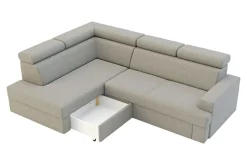 Narożnik szary COMO lewy