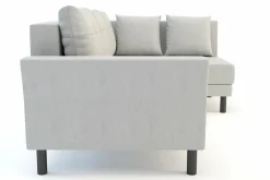 Narożnik szary DEVON prawy