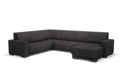 Narożnik szary ELECTRA lewy