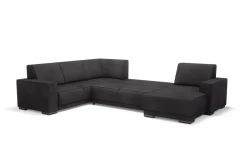 Narożnik szary ELECTRA lewy