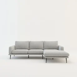 Narożnik szary JULIA lewy