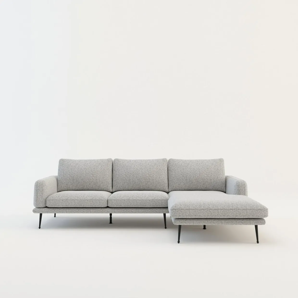 Narożnik szary JULIA lewy