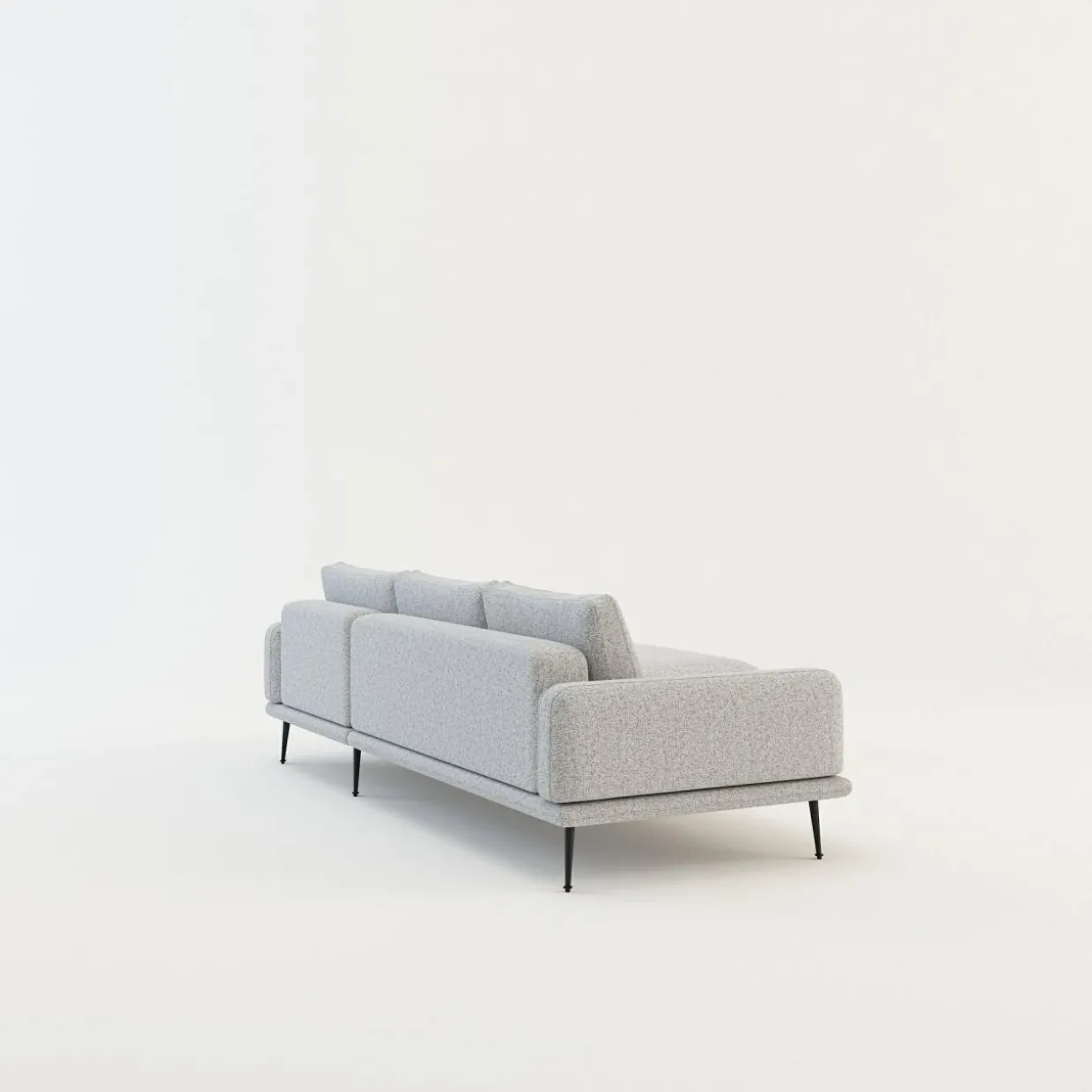 Narożnik szary JULIA lewy