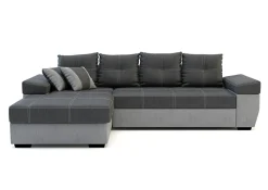 Narożnik szary LARGO lewy