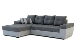 Narożnik szary LARGO lewy