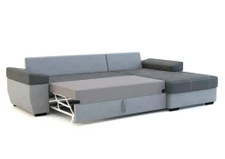 Narożnik szary LARGO prawy