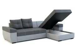 Narożnik szary LARGO prawy