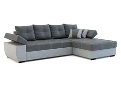 Narożnik szary LARGO prawy