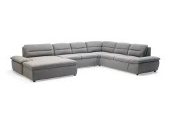 Narożnik szary TAURO NEW lewy