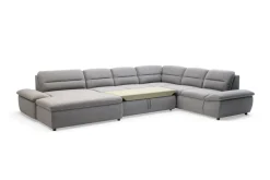 Narożnik szary TAURO NEW lewy