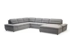 Narożnik szary TAURO NEW prawy