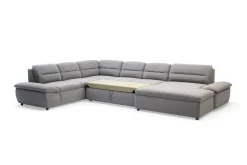 Narożnik szary TAURO NEW prawy