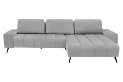 Narożnik szary VELVET NEW prawy