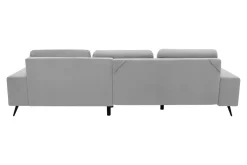 Narożnik szary VELVET NEW prawy