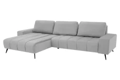 Narożnik szary VELVET NEW lewy