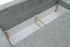 Narożnik szary VENETO prawy