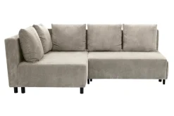 Narożnik sztruksowy beżowy LOGOS lewy