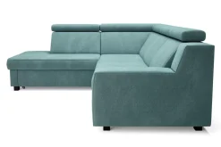 Narożnik turkusowy LINEA lewy