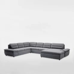 Narożnik U szary TAURO NEW prawy