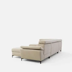 Narożnik U-kształtny beżowy BRAGA prawy