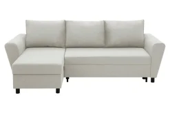 Narożnik z 2 pojemnikami beżowy LANA