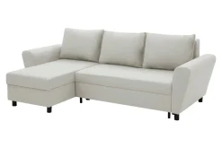 Narożnik z 2 pojemnikami beżowy LANA