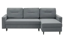 Narożnik z 2 pojemnikami ciemnoszary POLLY