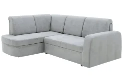 Narożnik z 2 pojemnikami jasnoszary NESSI lewy