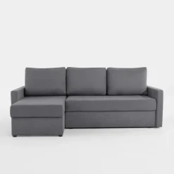 Narożnik z 2 pojemnikami szary FOX