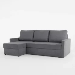 Narożnik z 2 pojemnikami szary FOX