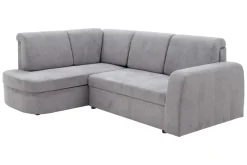 Narożnik z 2 pojemnikami taupe NESSI lewy