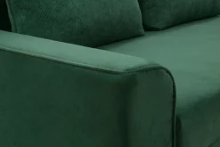 Narożnik z 2 pojemnikami zielony DRITTO