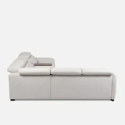 Narożnik z barkiem i funkcją relaks LIVORNO lewy