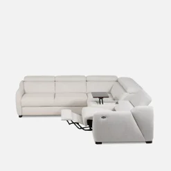 Narożnik z barkiem i funkcją relaks LIVORNO lewy