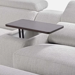 Narożnik z barkiem i funkcją relaks LIVORNO lewy