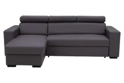 Narożnik z ekoskóry ciemnoszary MATRIX