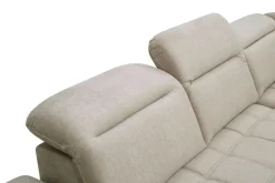 Narożnik z elektrycznie wysuwanym siedziskiem CALVARO L prawy