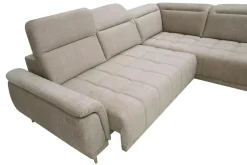 Narożnik z elektrycznie wysuwanym siedziskiem CALVARO L prawy