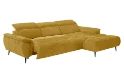 Narożnik z elektrycznie wysuwanym siedziskiem MONTANA S lewy