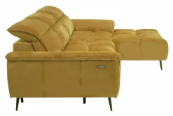 Narożnik z elektrycznie wysuwanym siedziskiem MONTANA S prawy