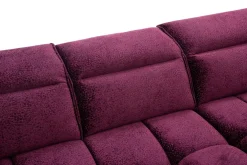 Narożnik z elektrycznie wysuwanym siedziskiem MONTANA XL prawy