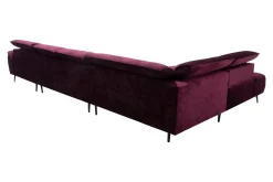 Narożnik z elektrycznie wysuwanym siedziskiem MONTANA XL lewy