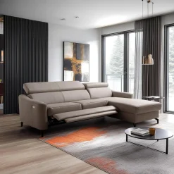 Narożnik z funkcją relaks AMALFI prawy