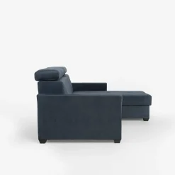 Narożnik z funkcją spania szaroniebieski FEN