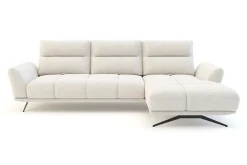 Narożnik z przesuwanym oparciem ADILIO lewy