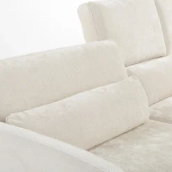 Narożnik z regulacją siedziska biały ILUSIO MINI prawy