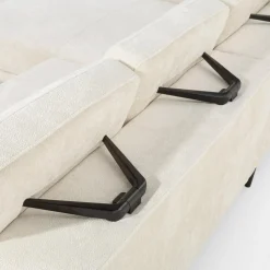 Narożnik z regulacją siedziska biały ILUSIO MINI prawy