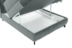 Narożnik z regulacją zagłówków szary MAROLA prawy