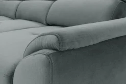 Narożnik z regulacją zagłówków szary MAROLA prawy