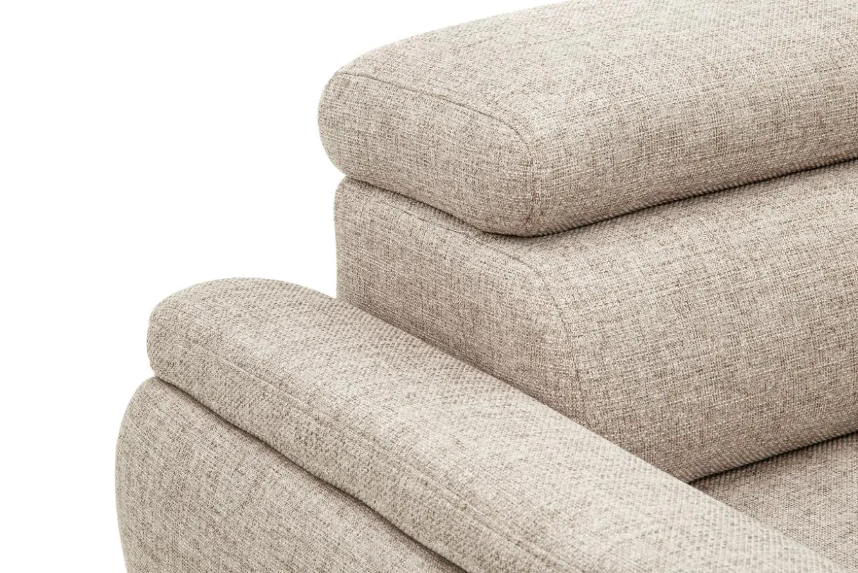 Narożnik z regulowanymi zagłówkami ATLANTA prawy